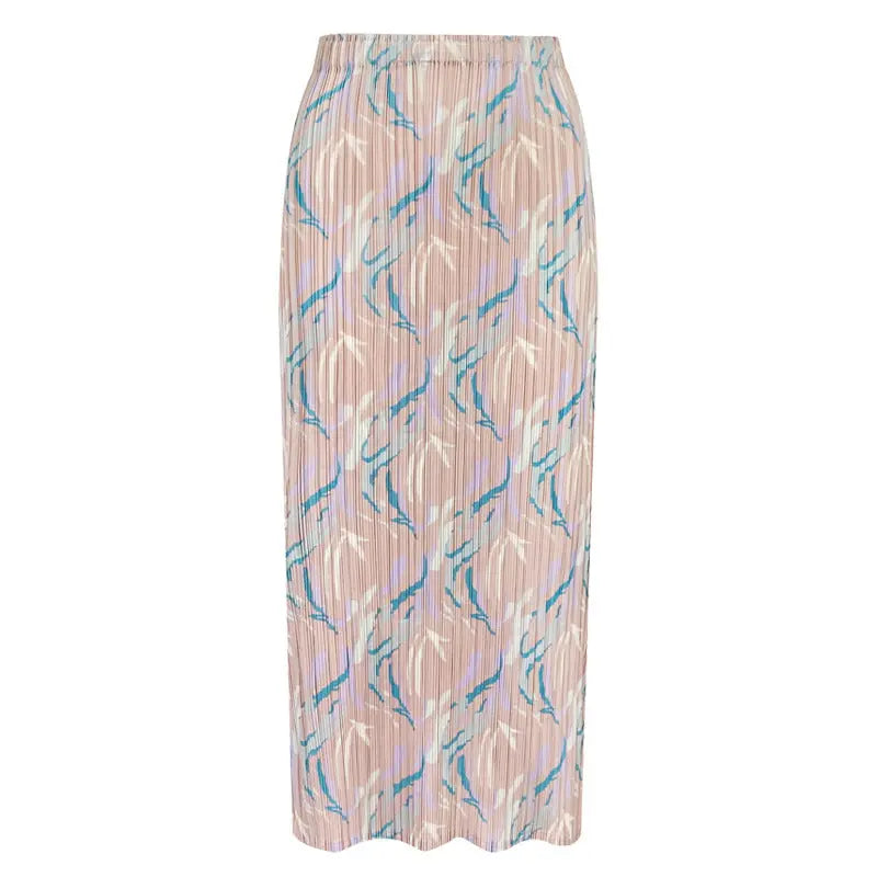 Spring and summer new Korean version of the small fragrance style fashion casual printing suit slim top skirt jacket female trend eprolo