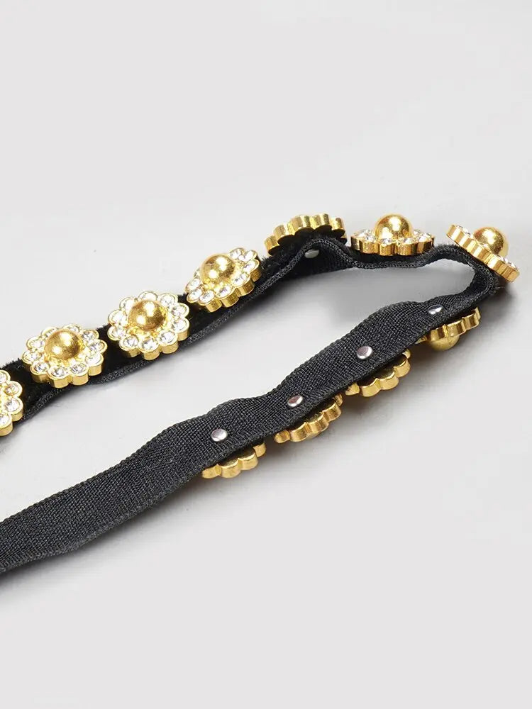 Black Evening Dinner Dress Women Elegant Square Collar Crystal Sequins Spaghetti Strap Dresses eprolo