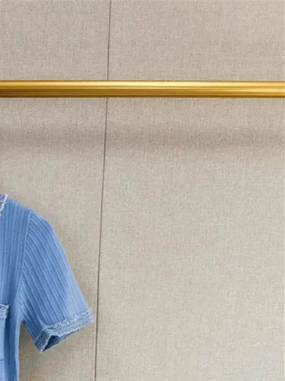 Elastic slim fit round neck button up long knit dress eprolo