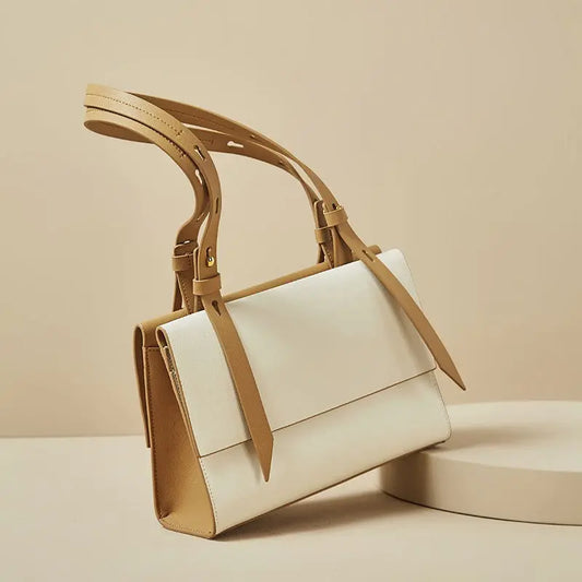 Genuine Leather Shoulder Bag Tote Bag Senior Sense Of Fashion Senior Versatile Niche Design Women's Bags Handbag eprolo