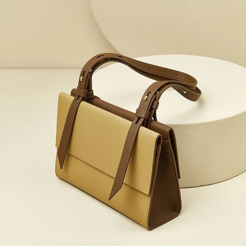 Genuine Leather Shoulder Bag Tote Bag Senior Sense Of Fashion Senior Versatile Niche Design Women's Bags Handbag eprolo