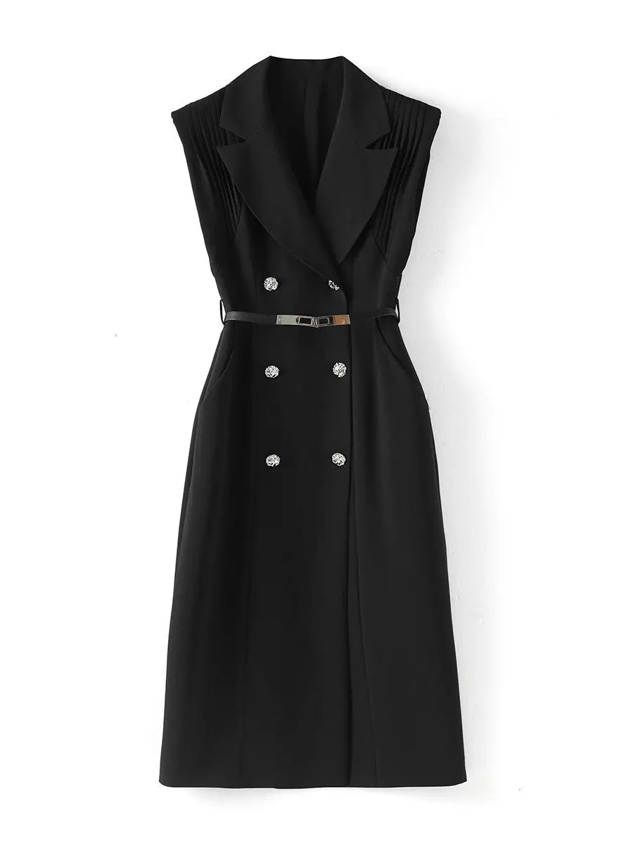 Commuting temperament, professional femininity, light luxury waist dress for women eprolo