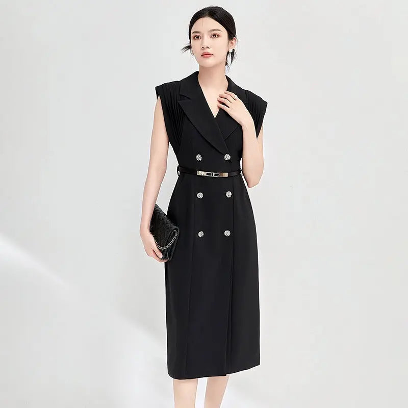 Commuting temperament, professional femininity, light luxury waist dress for women eprolo