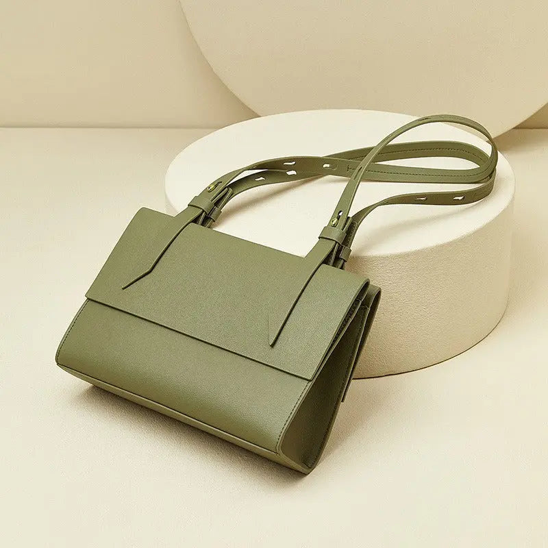 Genuine Leather Shoulder Bag Tote Bag Senior Sense Of Fashion Senior Versatile Niche Design Women's Bags Handbag eprolo