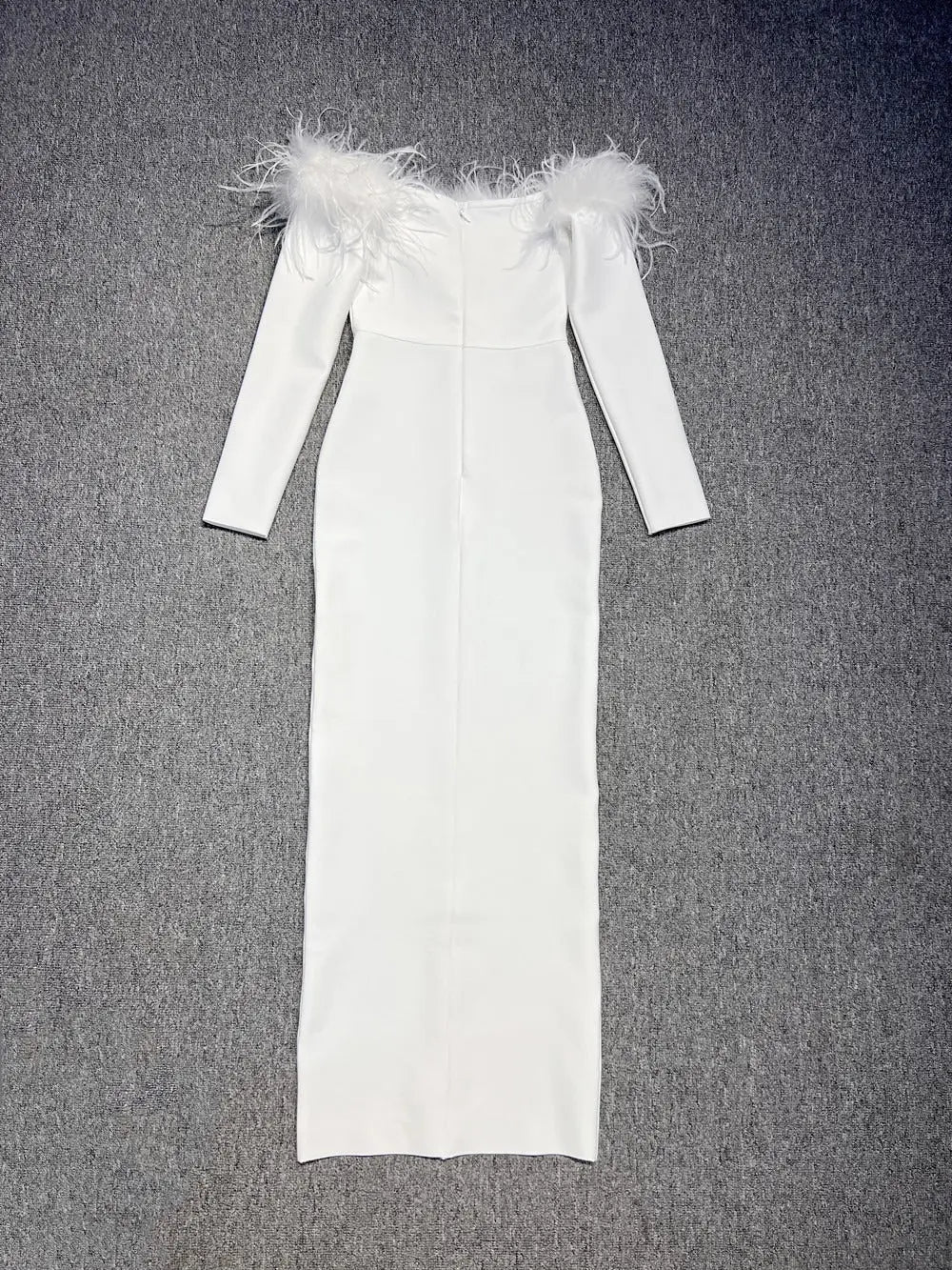 Sexy One Word Hairy Neck Dress for Wearing Outside and Wearing Inside with Hip Wrapping Dress and Bandage Dress eprolo