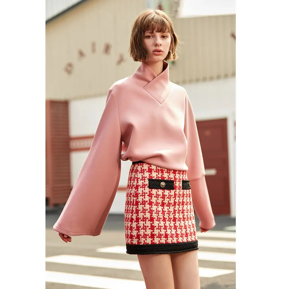 Women's Hoodie pink Full Sleeve Cute Sweatshirt Hoodies spring Women Hoody Female Sudaderas eprolo